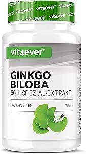 Vit4ever Ginkgo Biloba 6000 mg 365 Tabletten Test & Bewertung
