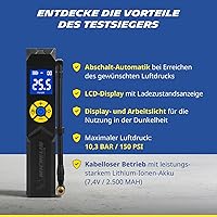 MICHELIN Akku Mini Kompressor 10 Bar — Bild 3