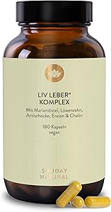 Sunday Natural Mariendistel Artischocke Löwenzahn Komplex 180 Kapseln Test & Bewertung