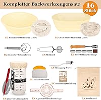 TECHMUR LC-Z913-12-CQ-DE Sauerteig Starter Set 16-teilig — Bild 2