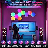 GIACOMO J1566 Hexagon RGB LED Panel 12er-Set — Bild 2