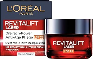 L'Oréal Paris RevitaLift Laser Anti-Aging-Tagescreme LSF 25 50ml Test & Bewertung