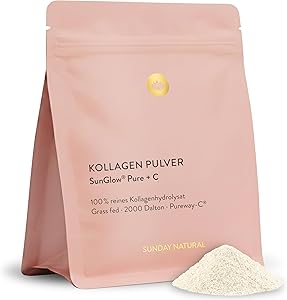 Sunday Natural SunGlow Pure Kollagen Pulver 452g Test & Bewertung