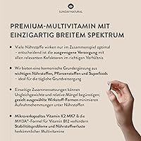 SUNDAY NATURAL Multivitamin Komplex 90 Kapseln — Bild 4