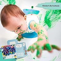 CreaTek Fingerfarben Kinder 6x60ml — Bild 2