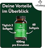 Vitabay Coenzym Q10 Ubiquinol 200mg – 60 Kapseln — Bild 5