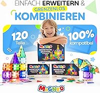 Magneo Magnetische Bausteine 120-teilig — Bild 5