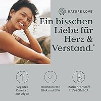 Nature Love Omega 3 vegan Algenöl 90 Kapseln — Bild 2