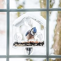 YiliYa Fenster-Vogelfutterhaus 15x15 cm — Bild 4