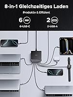 UGREEN 200W GaN Desktop-Ladestation 8-Port — Bild 4