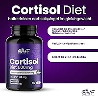 Parafarmacia OVF Cortisol Diet Phosphatidylserin 400mg + L-Theanin 100mg 90 Kapseln — Bild 3