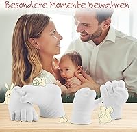 SOULBABY Gipsabdruck-Set Baby Hand und Fuß (4 Abdrücke) — Bild 2