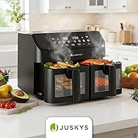 Juskys Airfryer 9L Doppelkammer — Bild 7