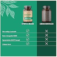 CDF Sports & Health Solutions Ashwagandha KSM-66 Kapseln 100 Stück — Bild 5