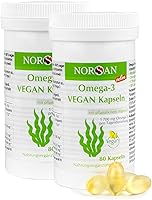 NORSAN Premium Omega 3 Vegan Kapseln 2x80 — Bild 1