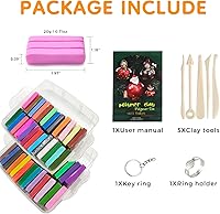 Artecho Polymer Clay Kit 50 Farben — Bild 2