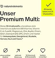 natural elements Premium Multivitamin 180 Kapseln — Bild 3