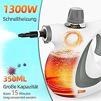 Traumheim Handdampfreiniger 350ml 1300W — Bild 2