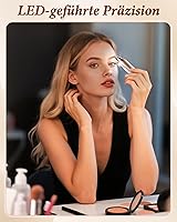 bissuuy BZ-202B 2-in-1 Augenbrauen- und Gesichtshaarentferner — Bild 6