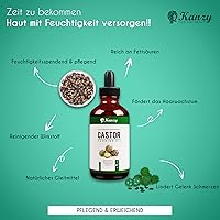 Kanzy Rizinusöl Bio Kaltgepresst 100ml — Bild 2