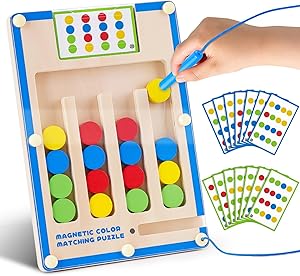 Montessori Activity Board Holzpuzzle NO.KH00089 Test & Bewertung