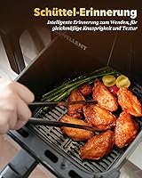 WELLENT Dual Zone Heißluftfritteuse 11L — Bild 10