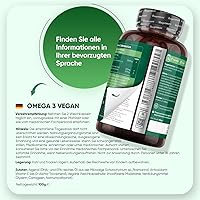 WeightWorld Vegan Omega 3 Algenöl 90 Kapseln — Bild 4