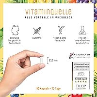 NATURTREU Multivitamin & Mineralien Komplex (90 Kapseln) — Bild 5