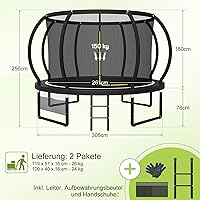 Devoko Gartentrampolin 228 cm — Bild 7