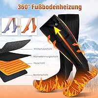 LUCKYKODOR 9801C Beheizbare Socken 2×5000mAh — Bild 2