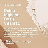 natural elements Nattokinase 180 Kapseln 100mg — Bild 3