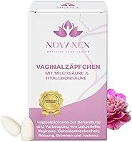 NOVANEX Vaginalzäpfchen Milchsäure & Hyaluronsäure 10 Ovula — Bild 1