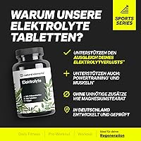 natural elements Elektrolyte Tabletten 180 Stück — Bild 3