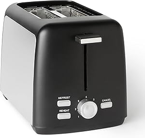 Amazon Basics 2-Scheiben-Toaster TA01318B-GS Test & Bewertung