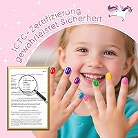 Aieenjor Kindernagellack-Set 6 Farben — Bild 6