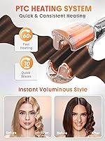 SHEGLAM Beach Babe Welleneisen 25mm — Bild 5