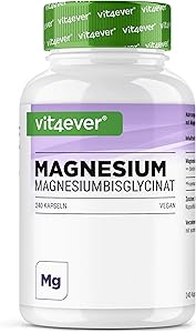 vit4ever Magnesiumbisglycinat 240 Kapseln Test & Bewertung