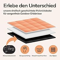 NAYA Studios Picknickdecke 200x200 cm — Bild 3