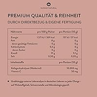 Sunday Natural SunGlow Pure Kollagen Pulver 452g — Bild 4