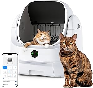 Ellenpent CH-ICB020 Selbstreinigende Katzentoilette (54 cm) Test & Bewertung