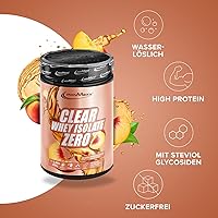 IronMaxx Clear Whey Isolate Zero Peach Ice Tea 400g — Bild 2