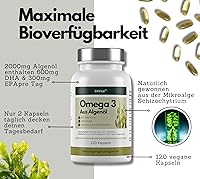 EXVital Omega 3 Algenöl 120 Kapseln — Bild 3