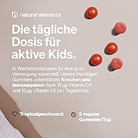 natural elements Vitamin D3 K2 Gummies Kids 120 Stück — Bild 3