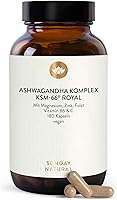 Sunday Natural Ashwagandha Komplex KSM-66 180 Kapseln — Bild 1