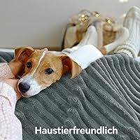 BEDELITE Kuscheldecke Sherpa 150x200 cm — Bild 5