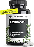 natural elements Elektrolyte Tabletten 180 Stück — Bild 1