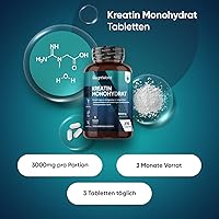 WeightWorld Creatin Monohydrat Tabletten 270 Stück — Bild 2