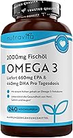 Nutravita Omega 3 Fischöl 2000mg 240 Kapseln — Bild 1
