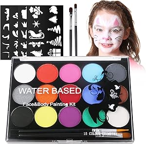 URAQT Kinderschminke Set 15 Farben Test & Bewertung