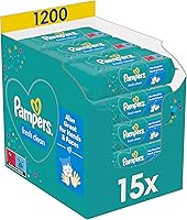 Pampers Fresh Clean Feuchttücher 1200er-Pack — Bild 1
